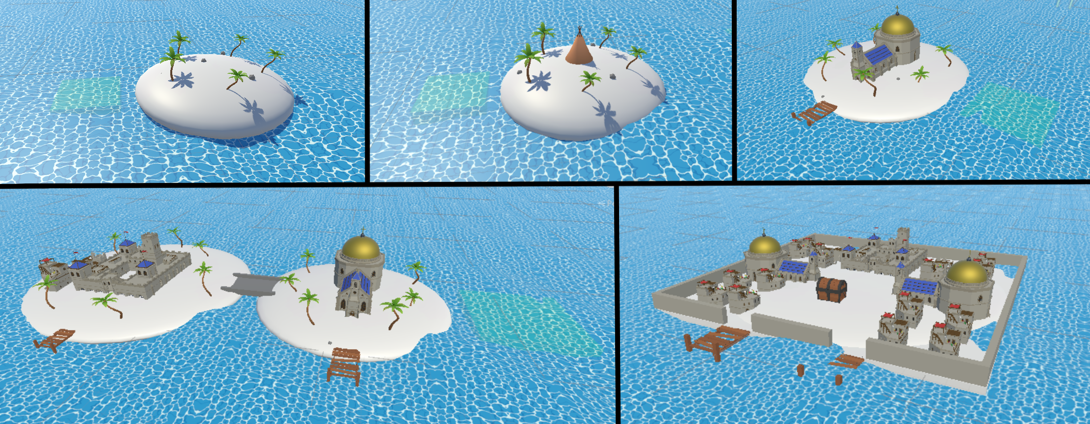 Evolution islands